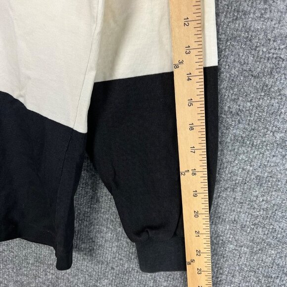 Vintage Disney Wear Polo Rugby Red White Stripe USA‎ MADE Shirt Size M Men - Picture 6 of 9